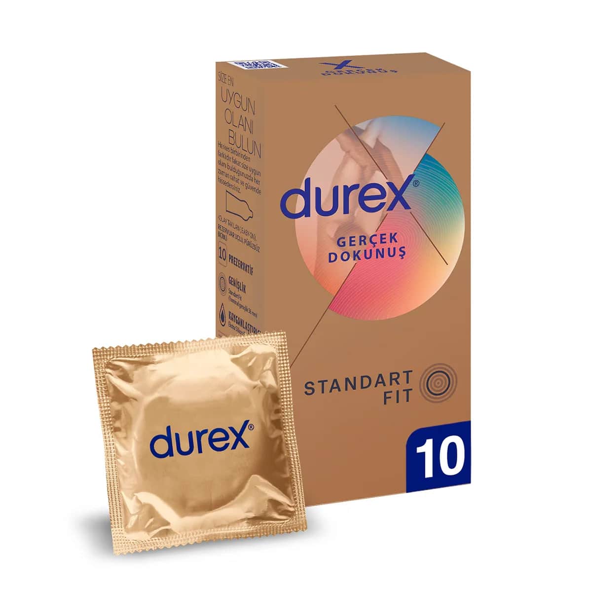 Презервативы Durex Real Touch 10 штук - ультратонкие и чувствительные