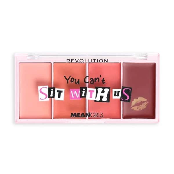 Кремовая палитра румян Mean Girls от Revolution