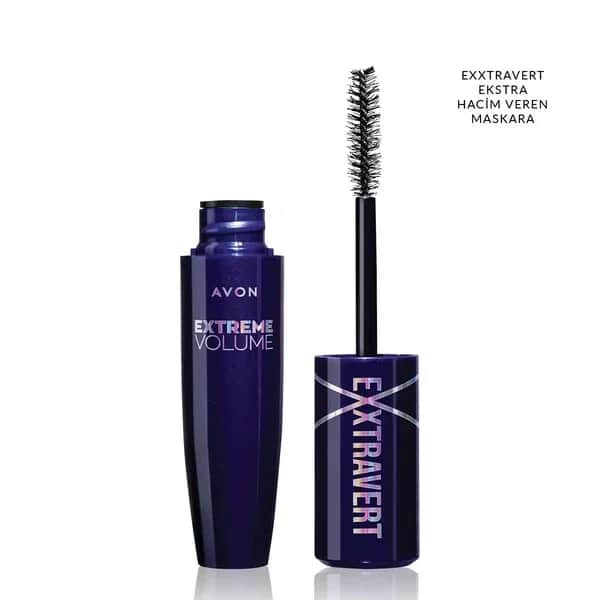 Тушь для ресниц Avon Exxtravert Volume Черный самый черный