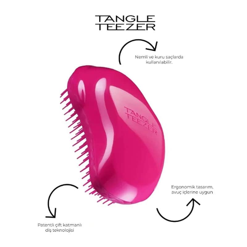 Tangle Teezer Fine - Fragile Berry Bright Щетка для волос