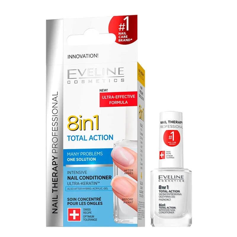 Интенсивный кондиционер для ногтей 8 в 1 12 мл от Eveline Cosmetics