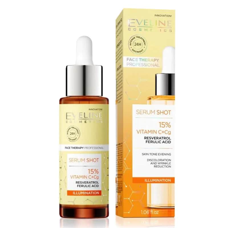 Сыворотка Eveline Cosmetics 15% Витамин C+cg 30 мл