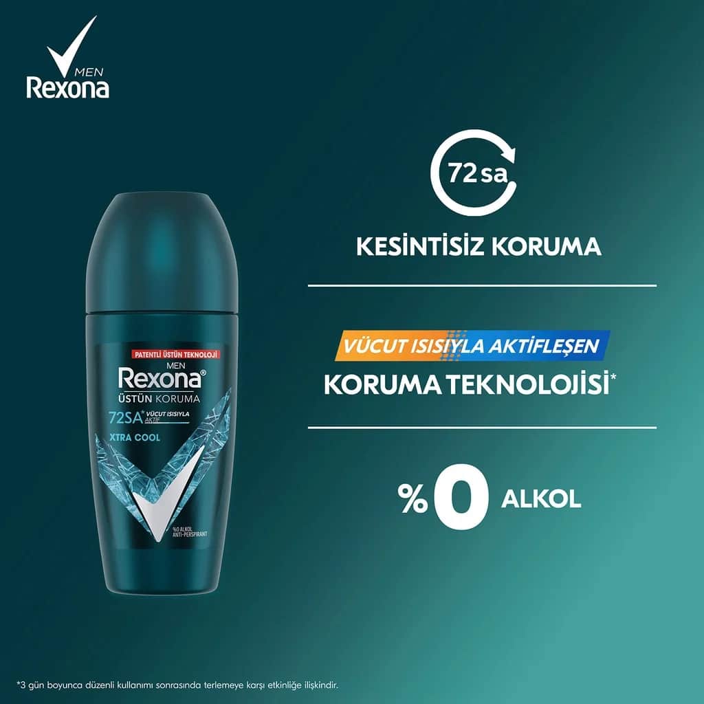 Рексона Дезодорант-ролик для мужчин Superior Protection Xtra Cool 50 мл