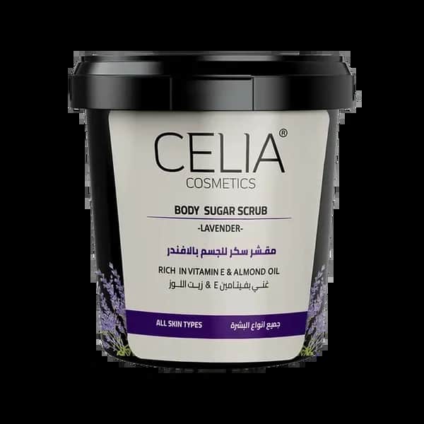 Скраб для тела с лавандой 500г от Celia