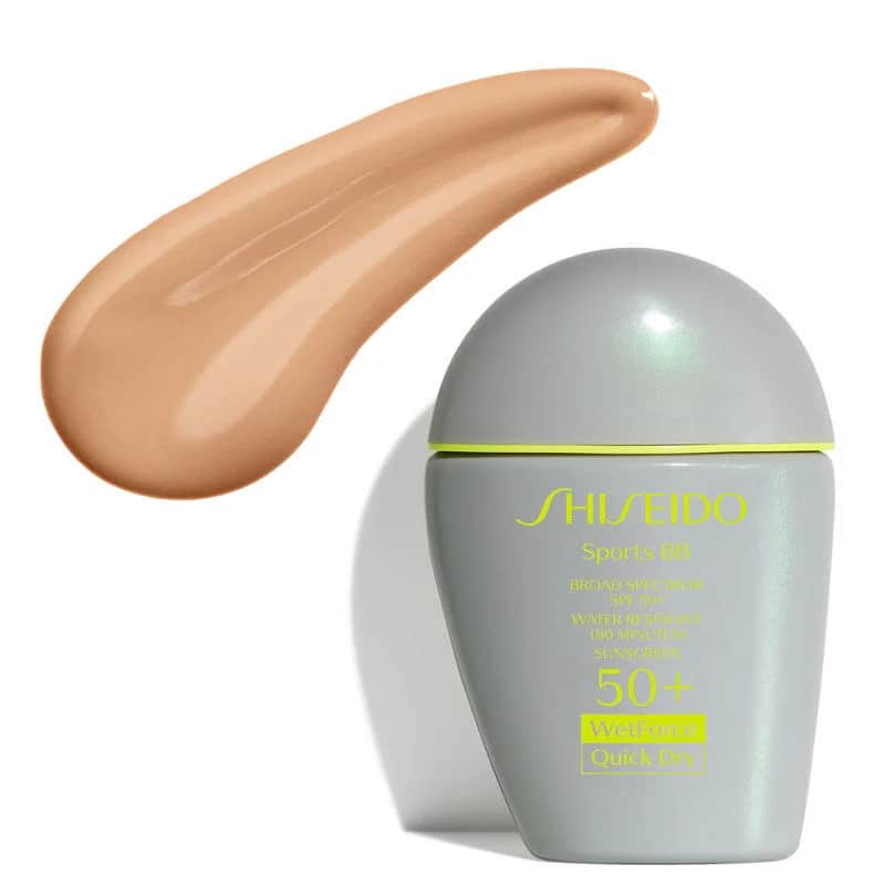 Солнцезащитный крем Shiseido Sports BB SPF 50+ Средний темный 30 мл