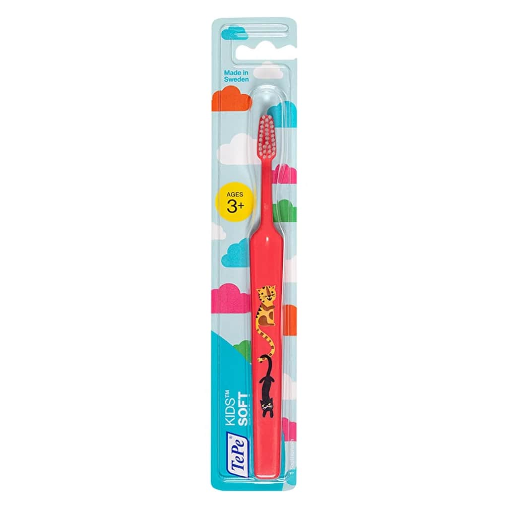 Детская зубная щетка Tepe Kids Soft от 3 лет