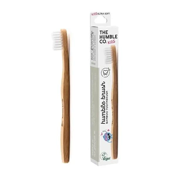 Зубная щетка Humble Brush из бамбука с мягкой щетиной