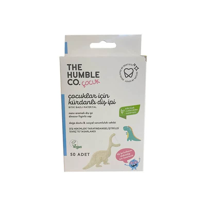 Зубная нить для детей 50 шт от The Humble Co