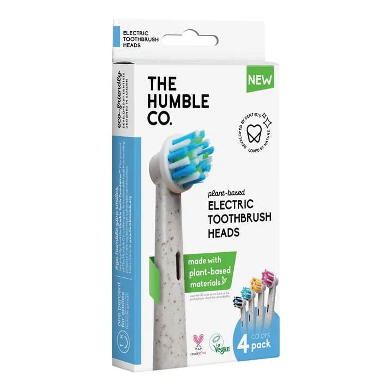 Электрическая зубная щетка на растительной основе 4 шт от The Humble Co