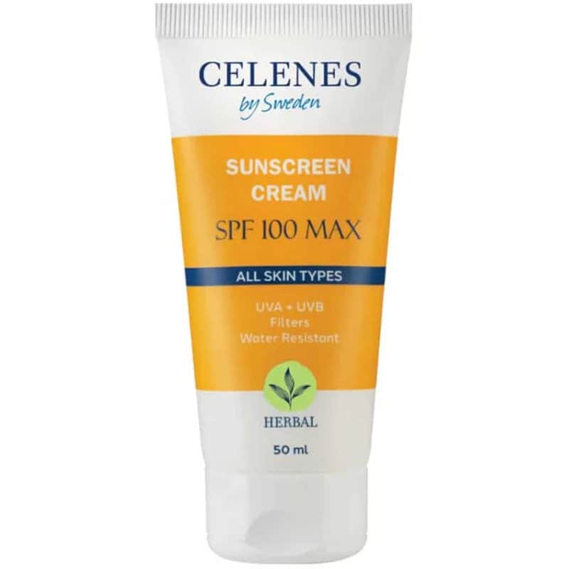 Солнцезащитный крем Celenes By Sweden SPF 100 50 мл