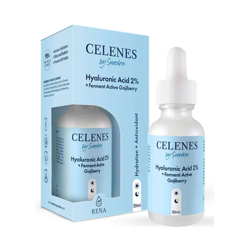 Сыворотка для контура глаз с кофеином 5 + ягодами рябины 30 мл от Celenes By Sweden