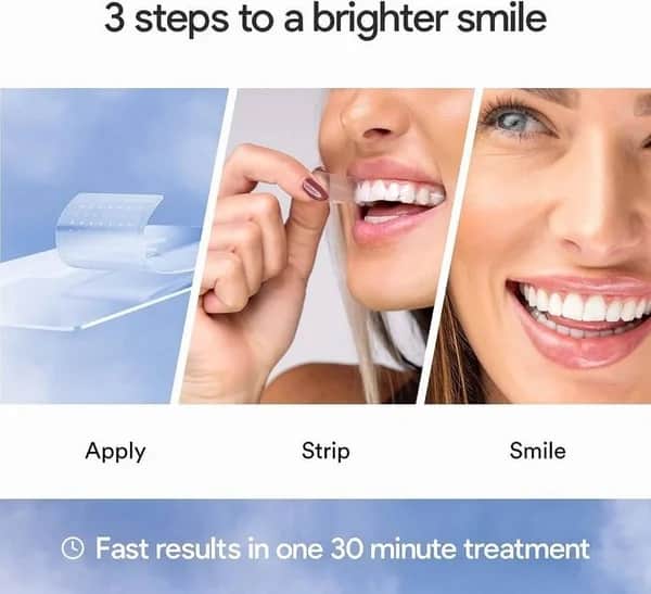 Полоски для отбеливания зубов High Smile 14 полосок + PAP