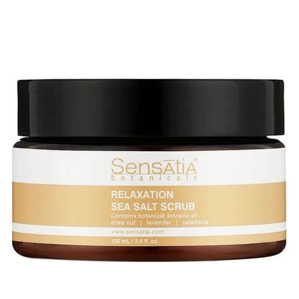 Скраб для тела с морской солью для расслабления 100 мл от Sensatia Botanicals