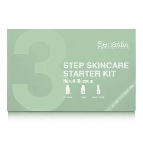 Набор по уходу за кожей Sensatia Botanicals с цветками нероли 3 шага