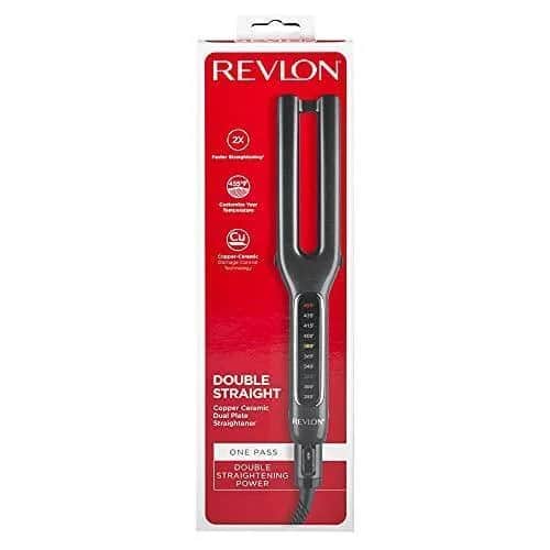Выпрямитель для волос Revlon с керамическими и медными двойными пластинами 2204