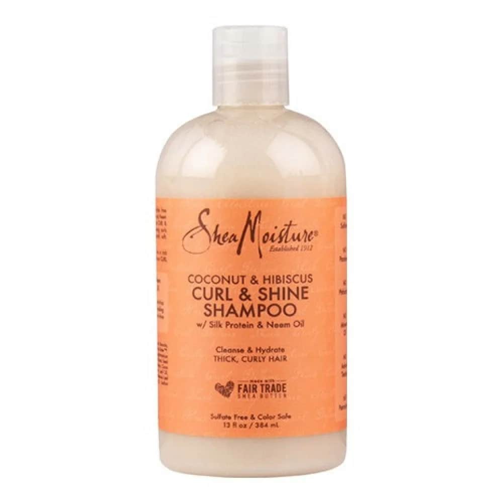 Шампунь для кудрявых волос с гибискусом и кокосом 384 мл от Shea Moisture