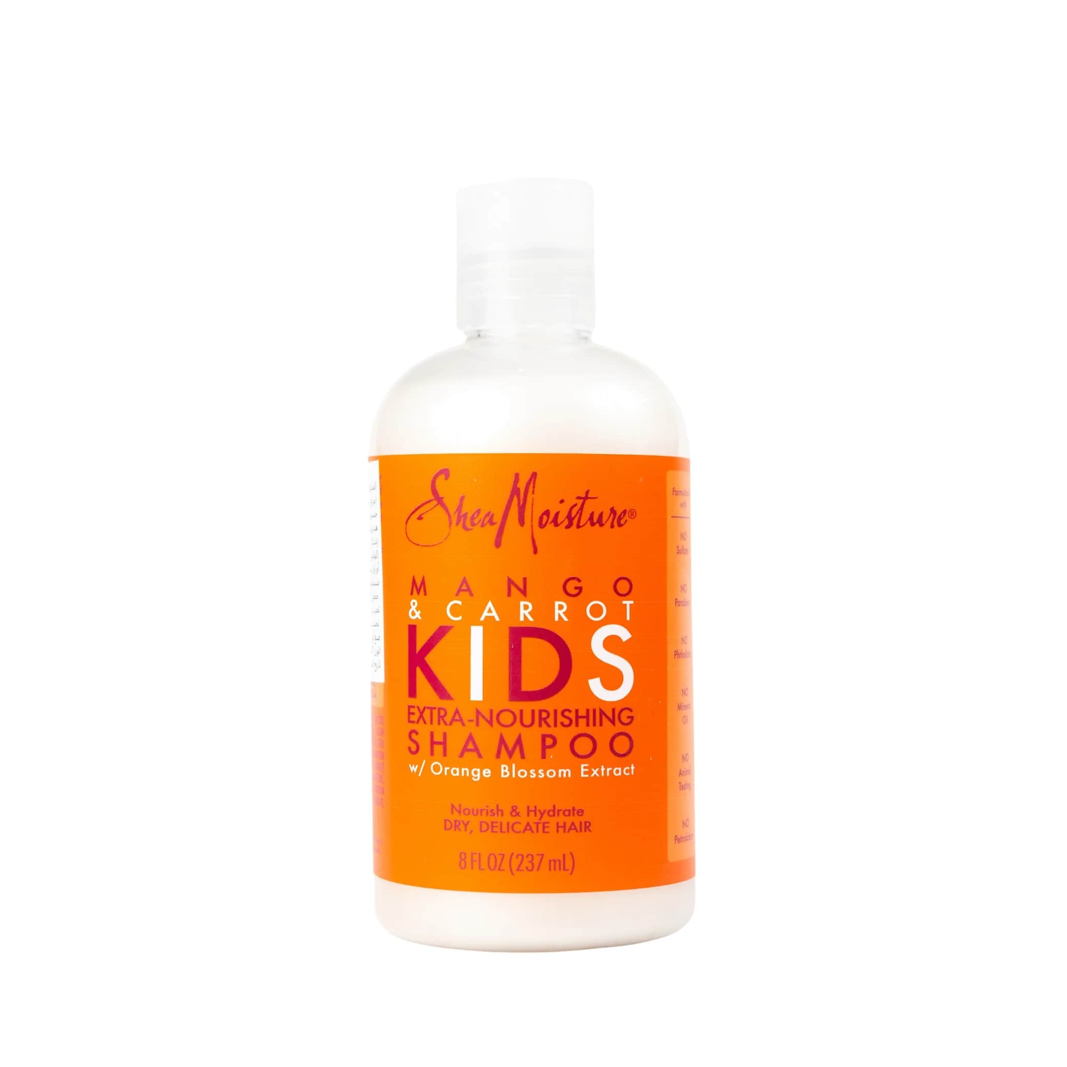 Шампунь Shea Moisture для детей с манго и морковью, дополнительное питание, 237 мл