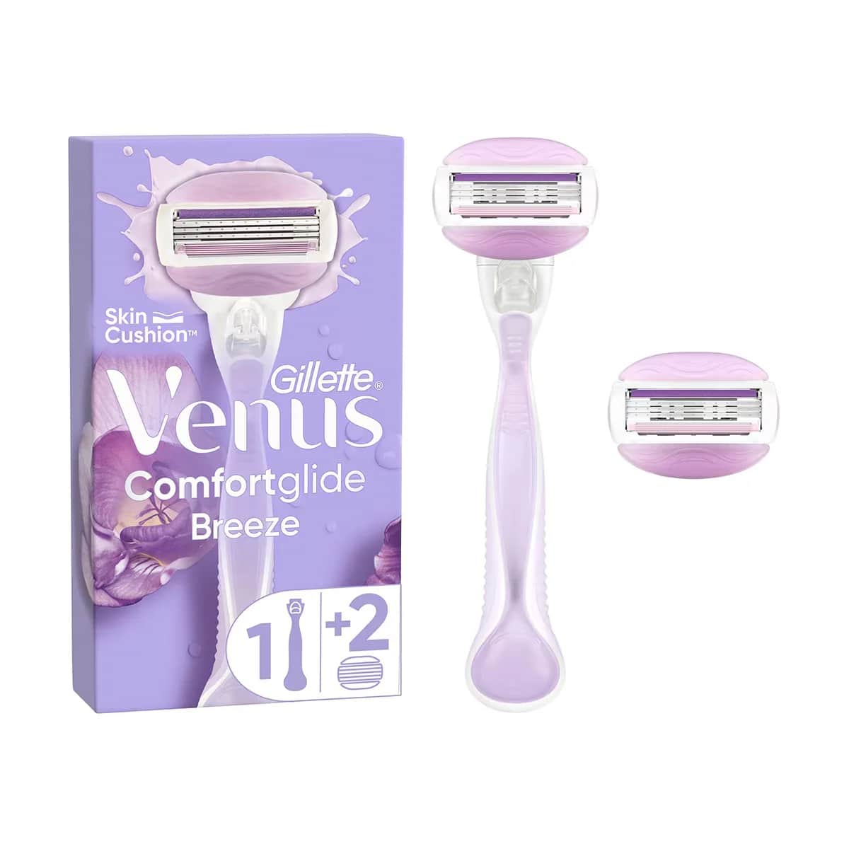 Женская бритва Gillette Venus Comfortglide Breeze + 2 сменные головки