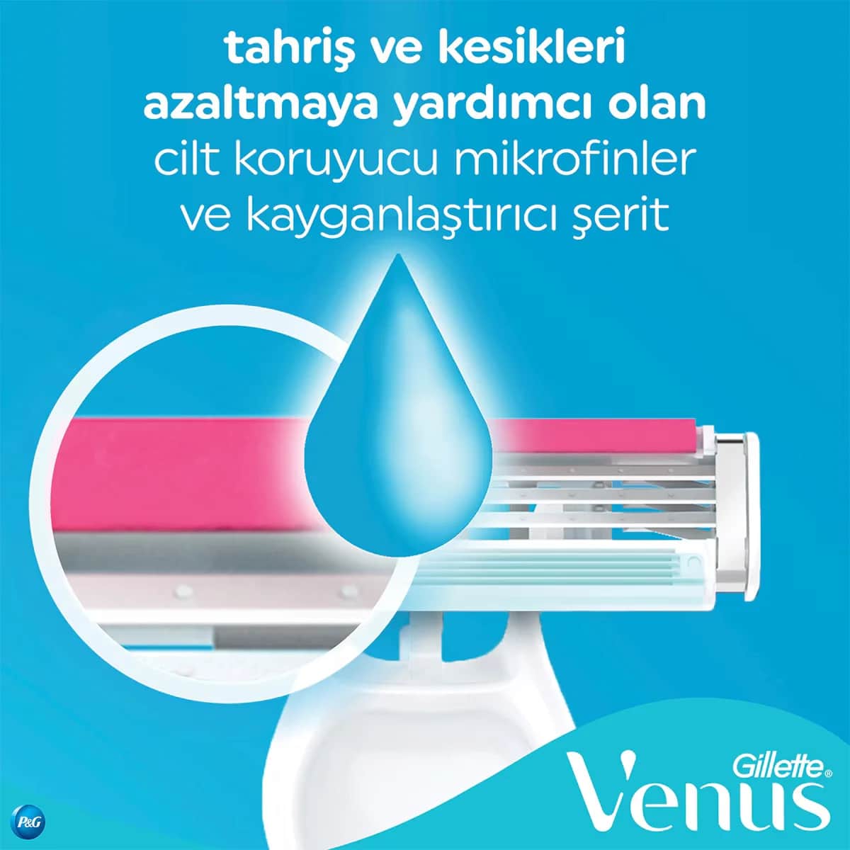 Бритва для женщин Gillette Venus Colorful 3 лезвия одноразовая 4 + 2 шт.