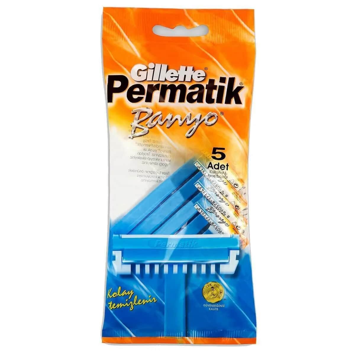 Бритва одноразовая Gillette Permatik для ванной 5 шт.