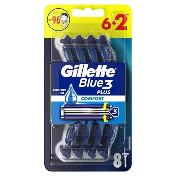 Бритва Gillette Blue3 Comfort одноразовая 8 шт.