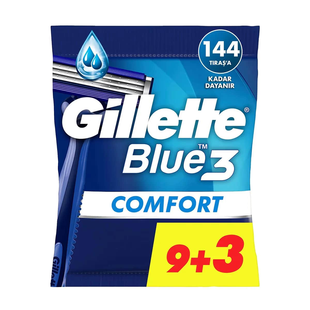Бритва одноразовая Gillette Blue3 Comfort 12 шт.