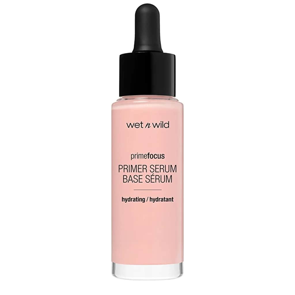 Сыворотка для макияжа Primefocus с розовой водой и растительными экстрактами от wet n wild