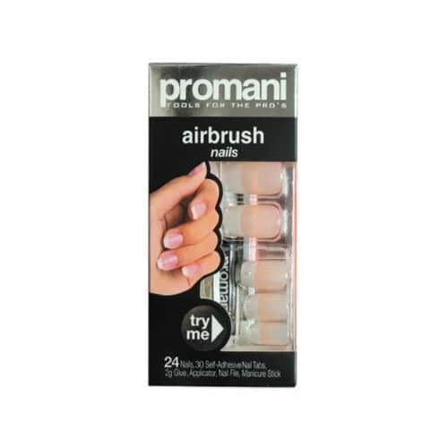 Набор французских накладных ногтей Promani большой розовый