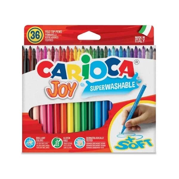Карандаши фетровые Carioca Joy 36 супермоющиеся от Carioca