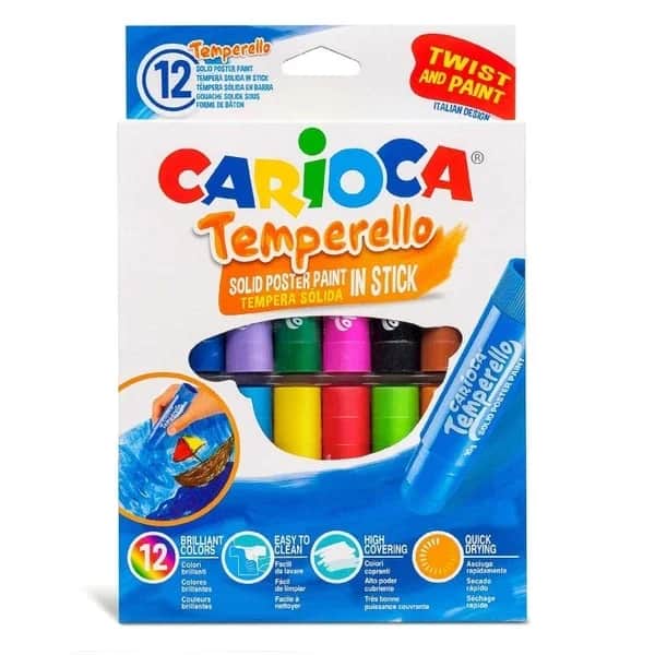 Карандаши для раскрашивания Carioca Temperello 12 штук