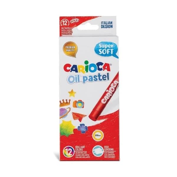 Масляные пастели Carioca 12 шт