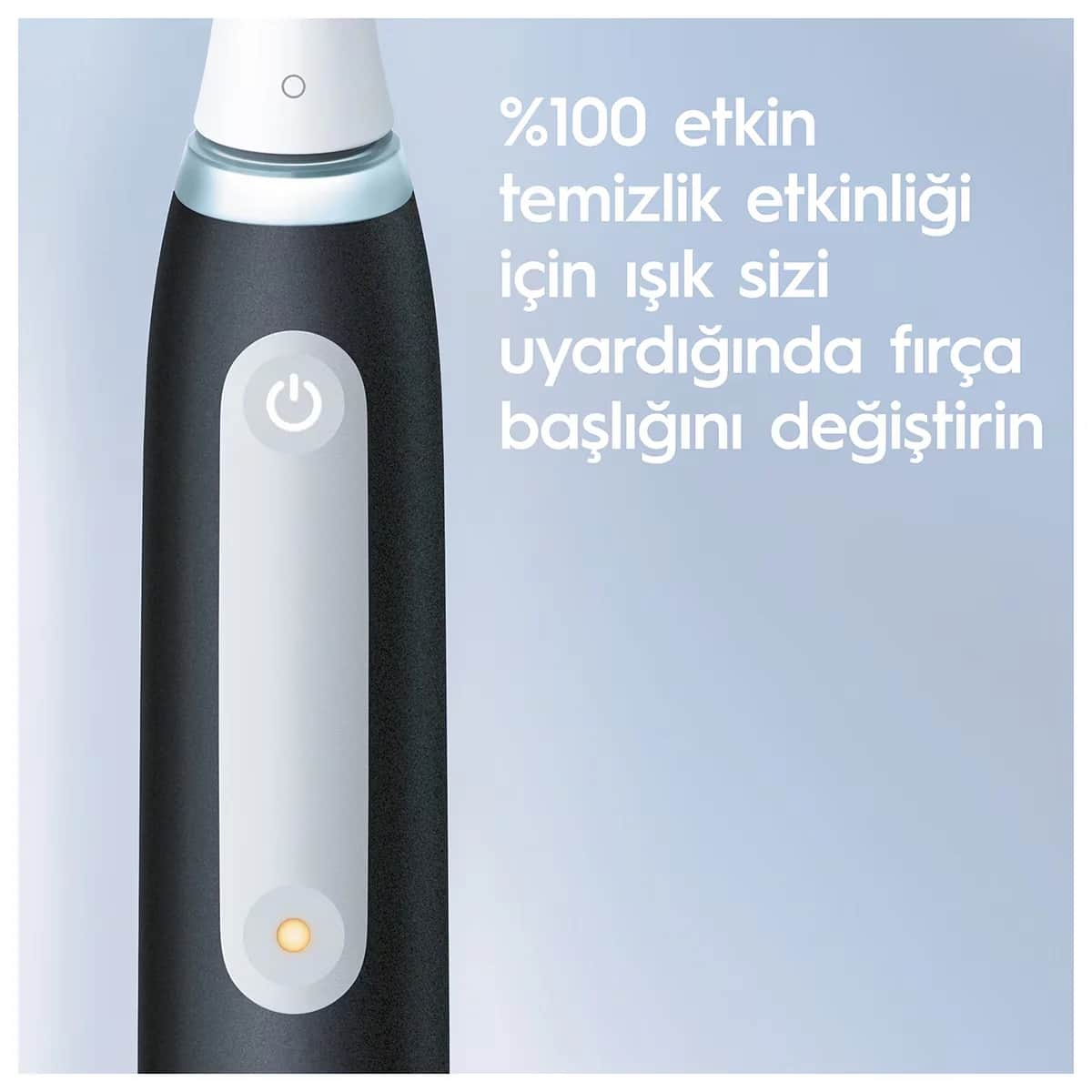 Зубная щетка Oral-B Io3 аккумуляторная черно-синяя 2 шт.