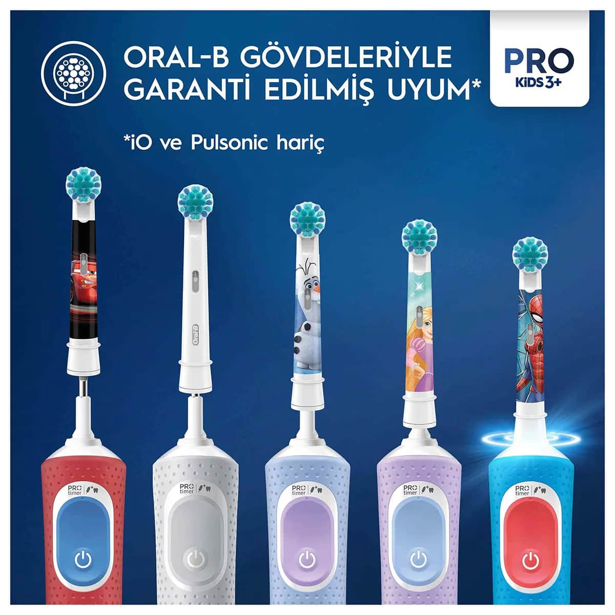 Насадки для зубных щеток Oral-B Frozen 2 шт.