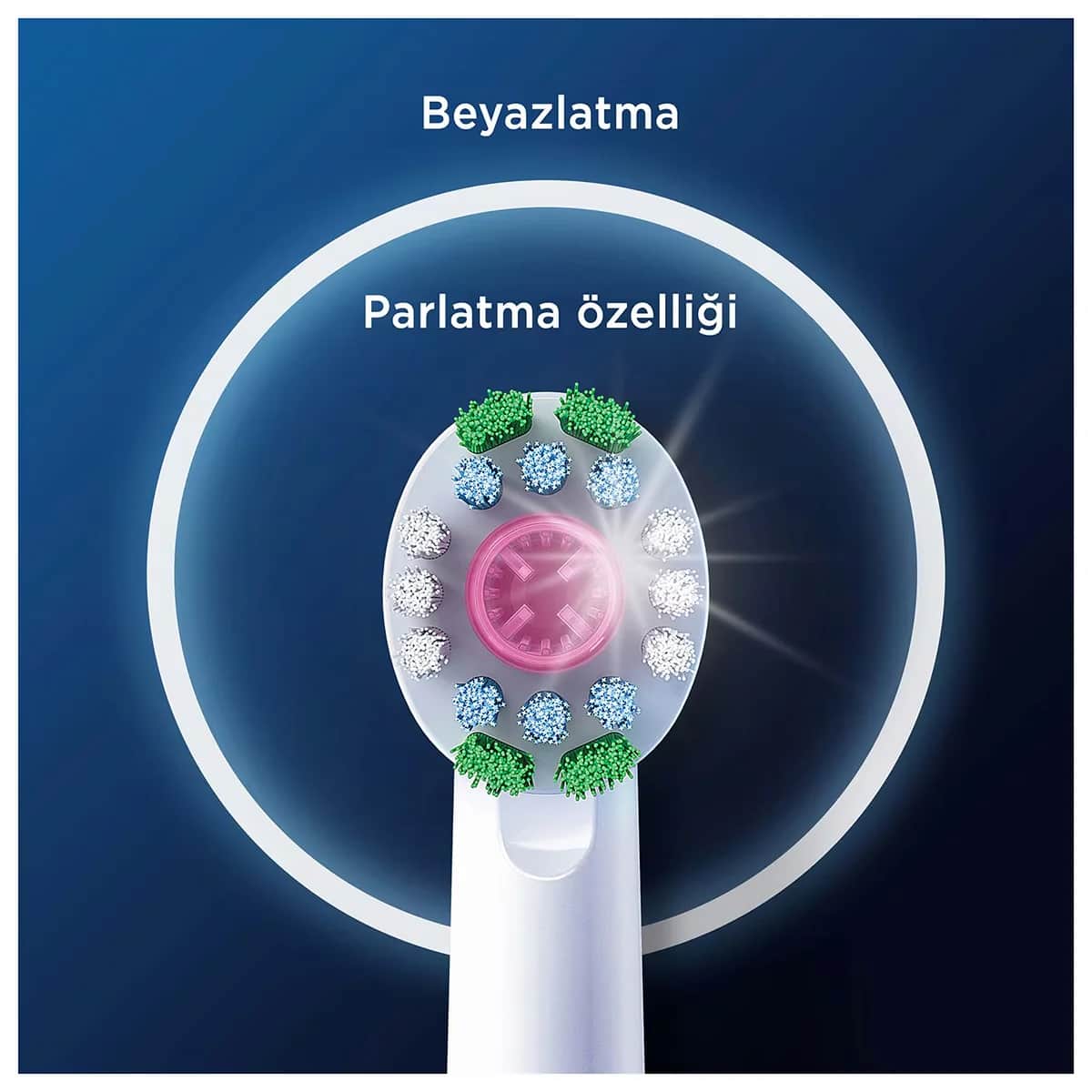Насадки для электрической зубной щетки Oral-B 3D Whitening сменные 4 шт.