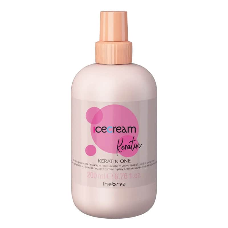 Крем-спрей Inebrya Ice Cream Keratin One 200 мл