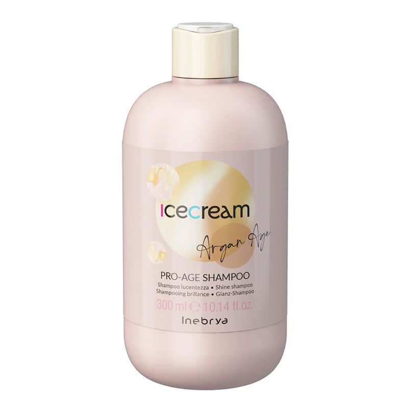 Шампунь Inebrya Ice Cream Argan Age с аргановым маслом 300 мл