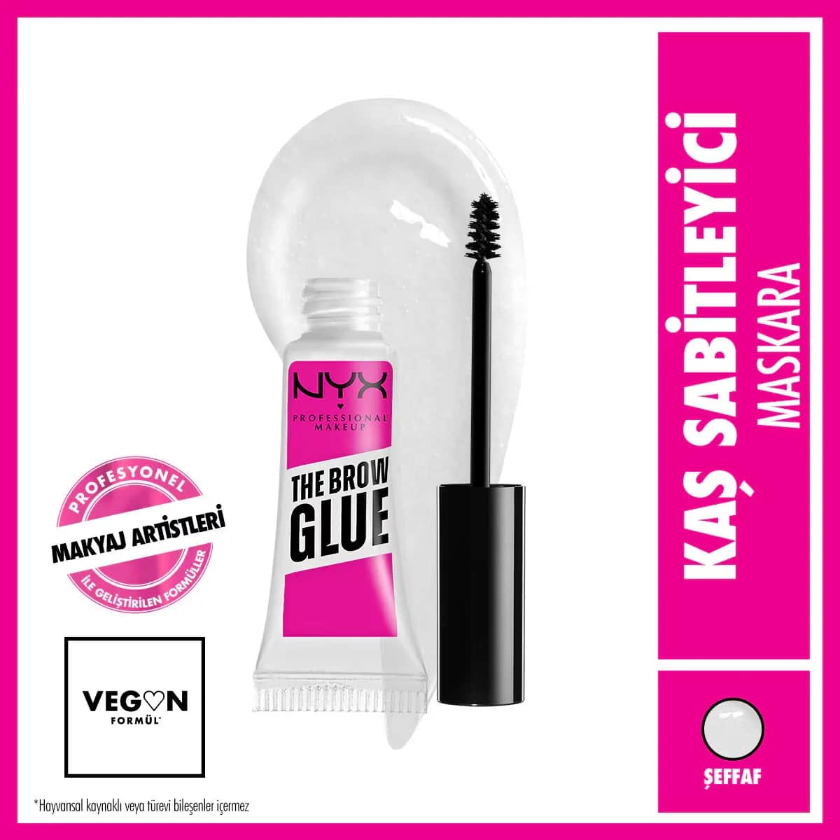Клей для бровей прозрачный от Nyx Professional Makeup