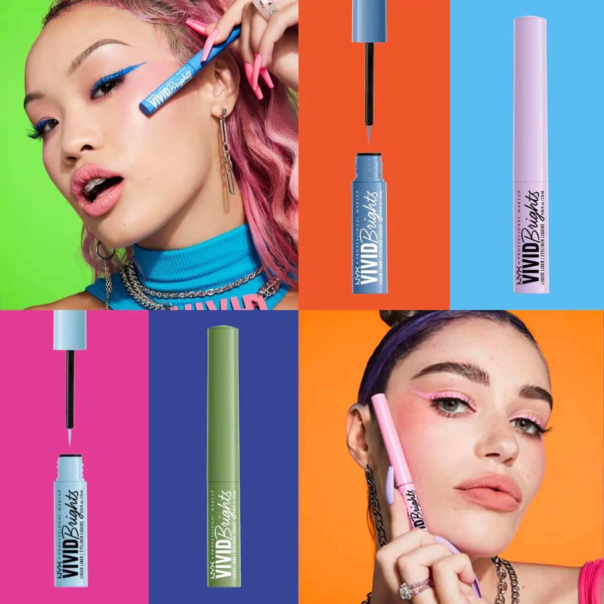 Жидкая подводка для глаз Nyx Professional Makeup Vivid Brights \Had Me At Yellow\""
