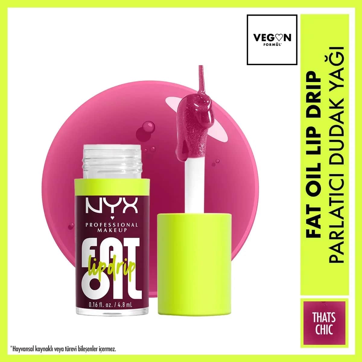 Нежное масло для губ Nyx Professional Makeup 10 мл