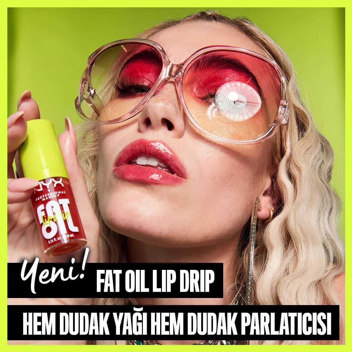 Натуральное масло для губ Nyx Professional Makeup