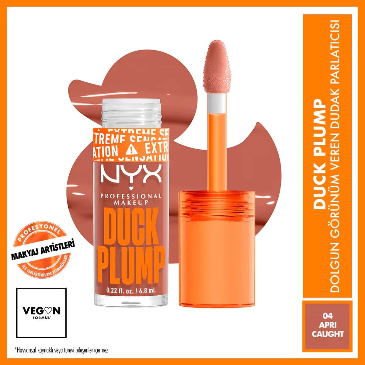 Глосс для губ Nyx Professional Makeup Duck Plump 04 apri-caught