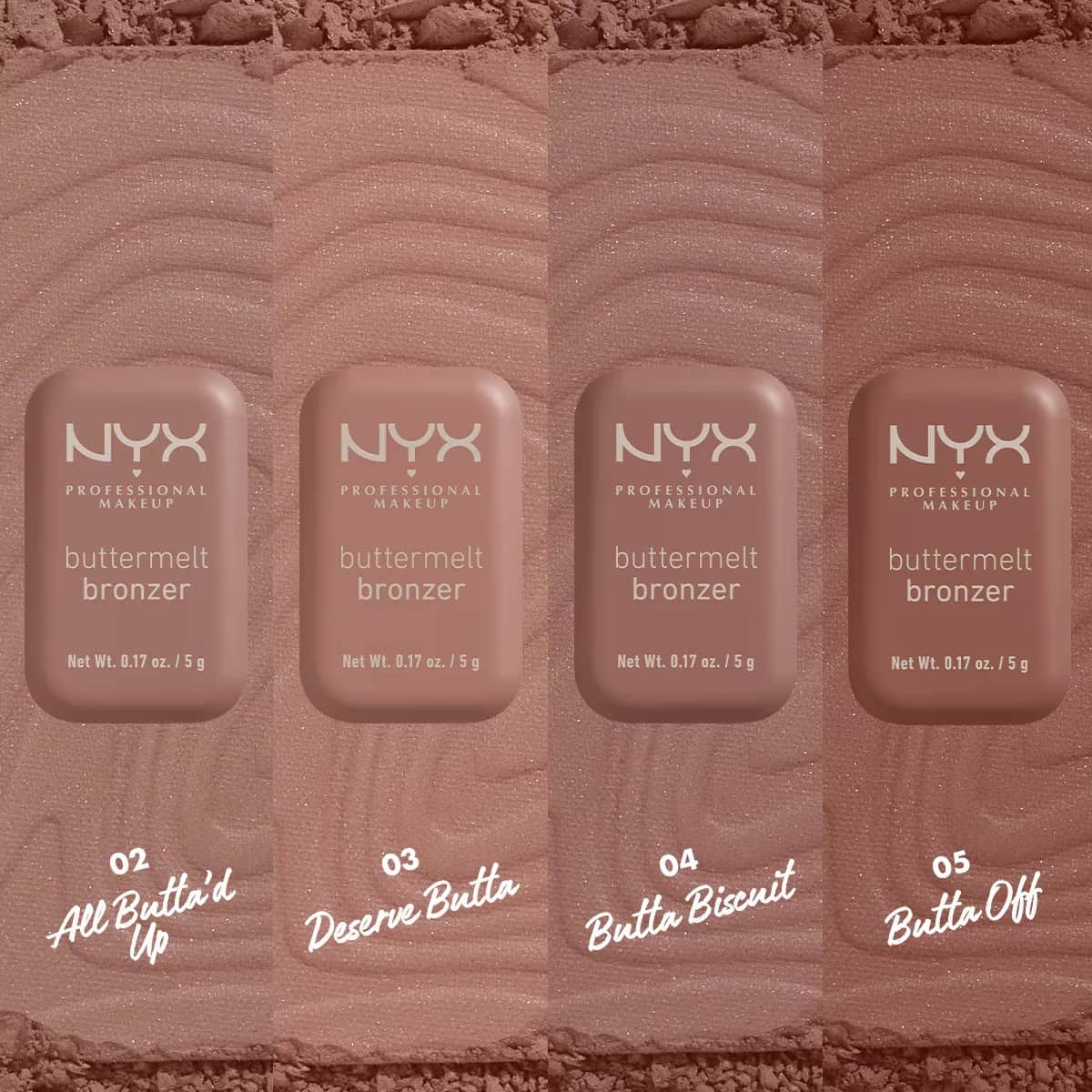 Бронзер Buttermelt 02 All Buttad Up от Nyx Professional Makeup