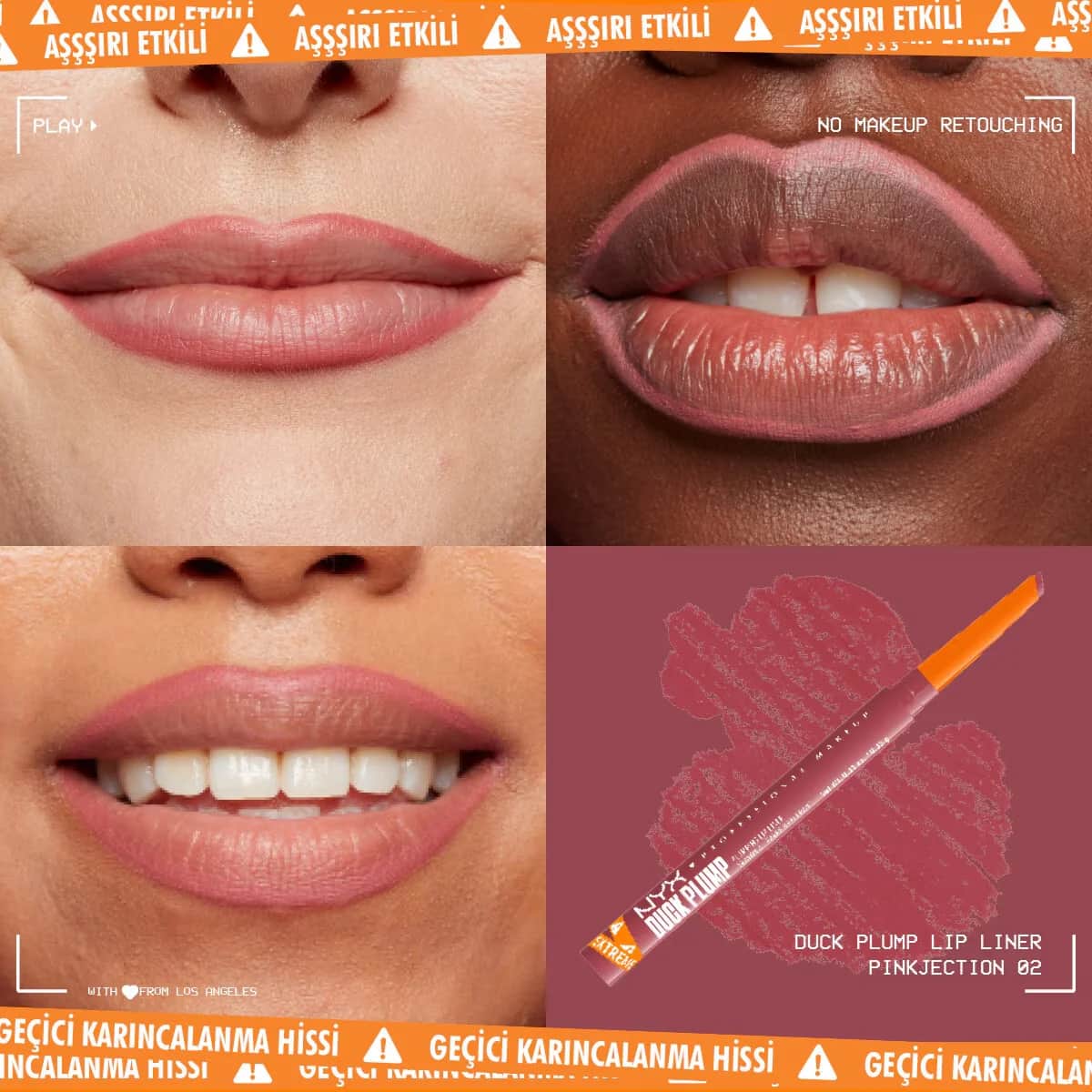 Карандаш для губ Nyx Professional Makeup Duck Plump Pink Jection