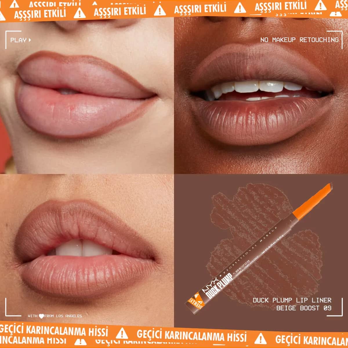 Карандаш для губ Nyx Professional Makeup Duck Plump Beige Boost