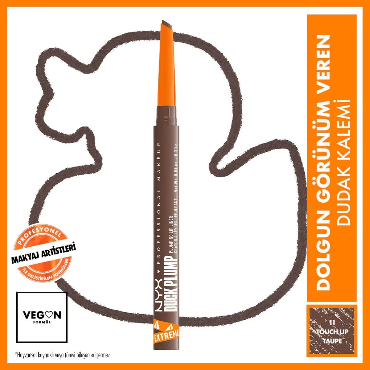 Карандаш для губ Nyx Professional Makeup Duck Plump Touch Up Топаз