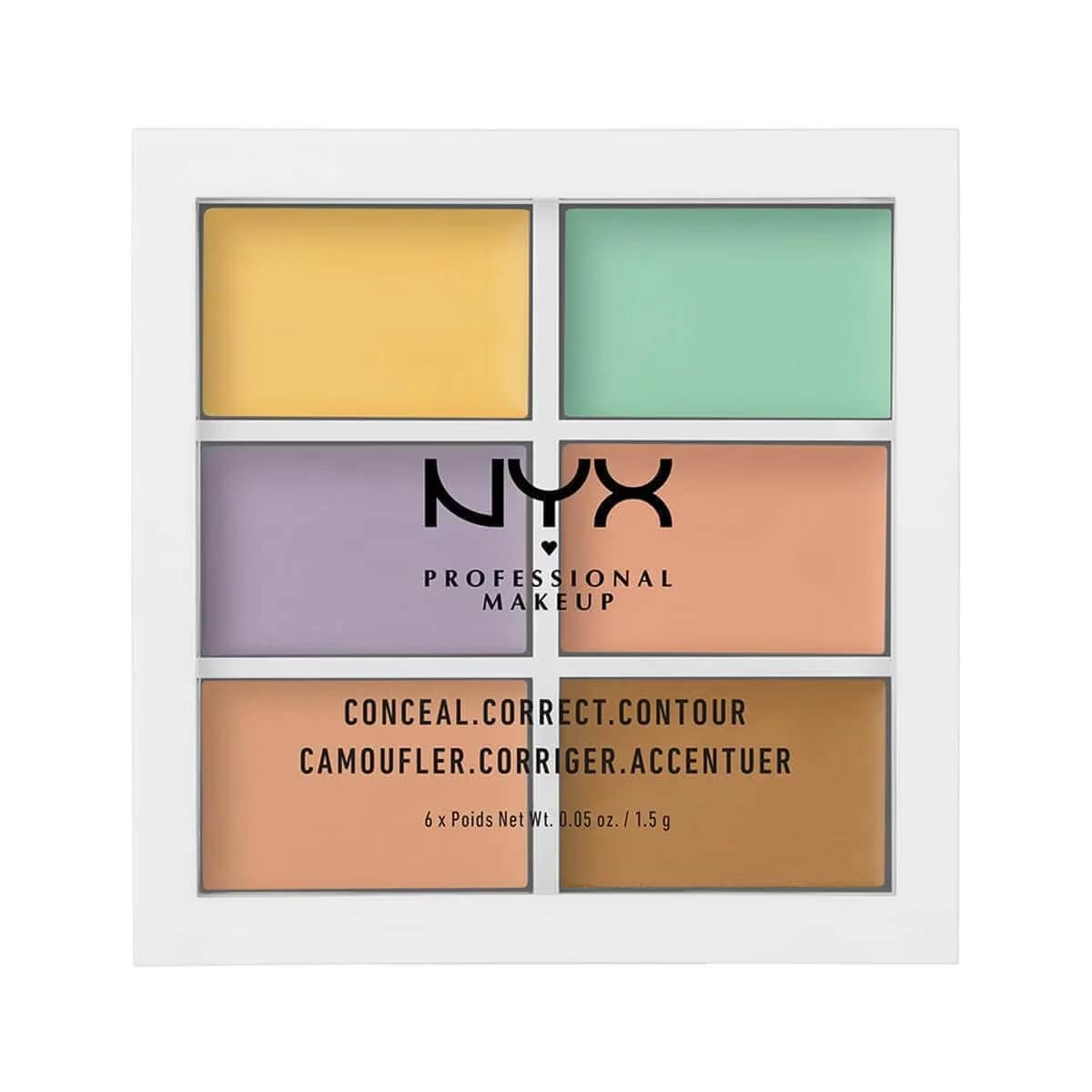 Палитра коррекции цвета Nyx Professional Makeup