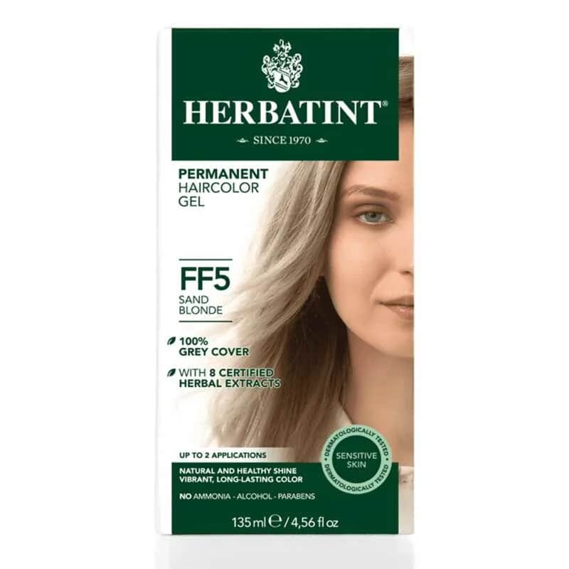 Краска для волос Herbatint Ff5 блонд сабле
