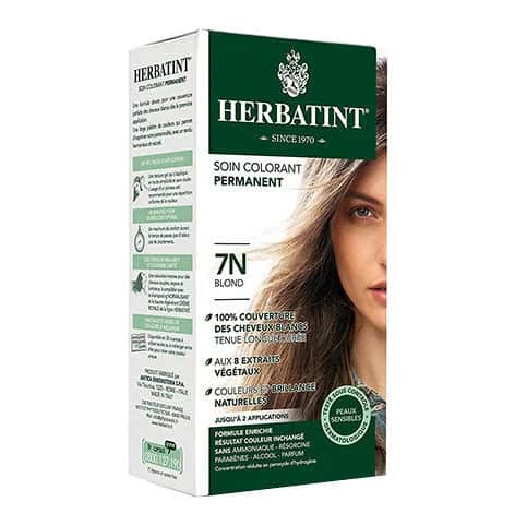 Краска для волос Herbatint 7n блондин