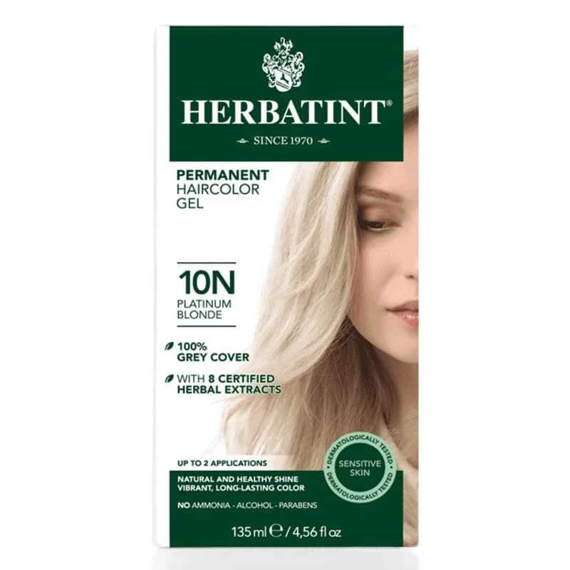 Краска для волос Herbatint 10n Платиновый блондин