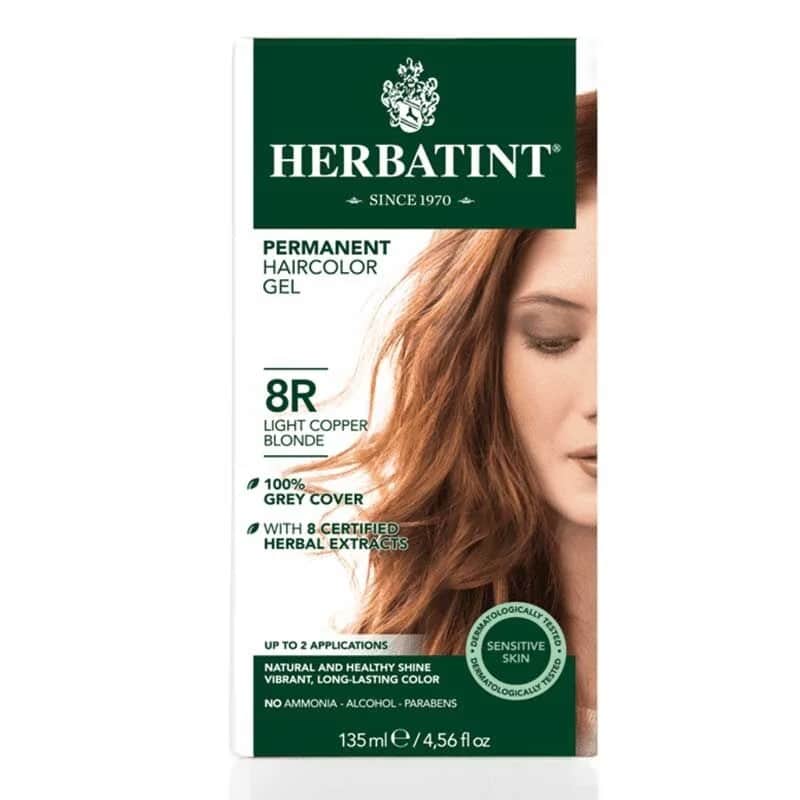 Краска для волос Herbatint 8R Светлый медный блондин